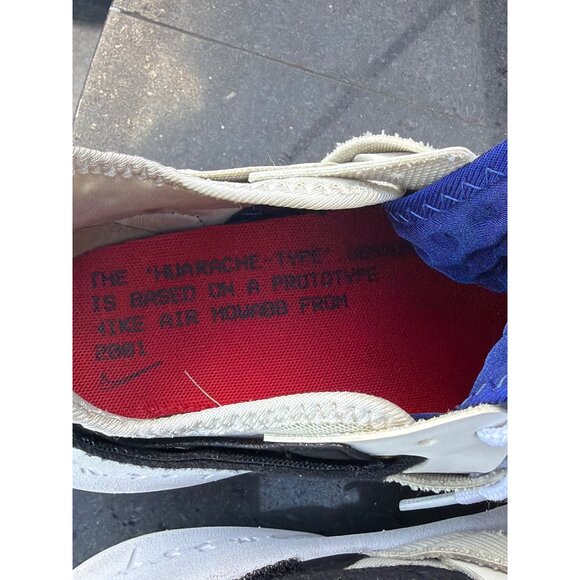 Nike Men Huarache Type Summit White Sneakers Size 11 - Picture 7 of 7